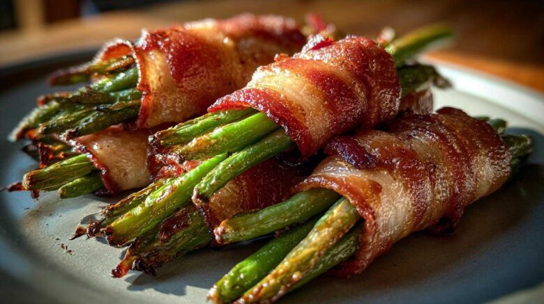 Bacon-Wrapped Green Bean Bundles