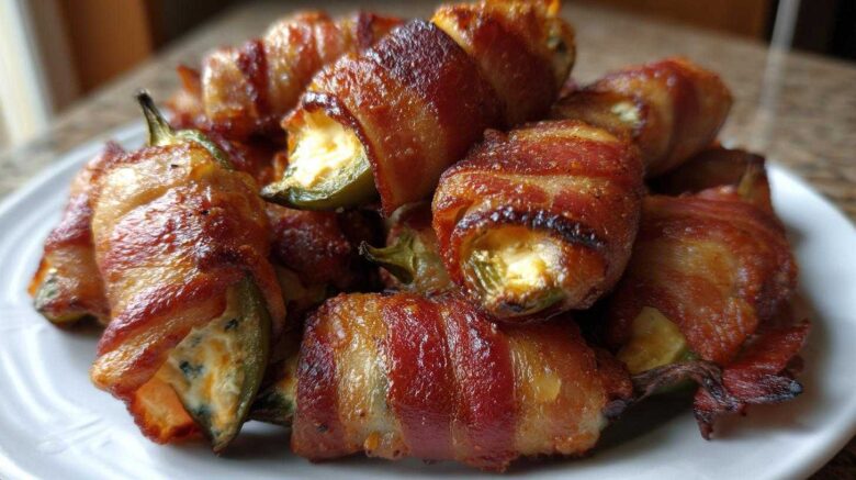 Bacon-Wrapped Jalapeño Poppers