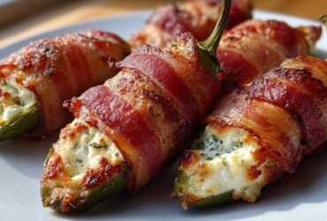 Bacon-Wrapped Stuffed Jalapeños