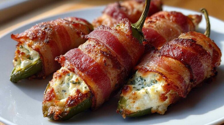 Bacon-Wrapped Stuffed Jalapeños