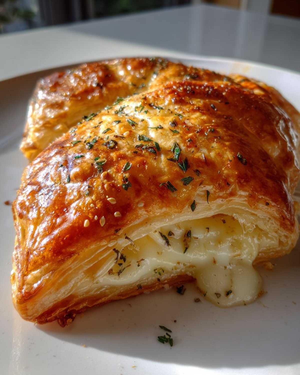 Baked Brie in Puff Pastry - detail 1