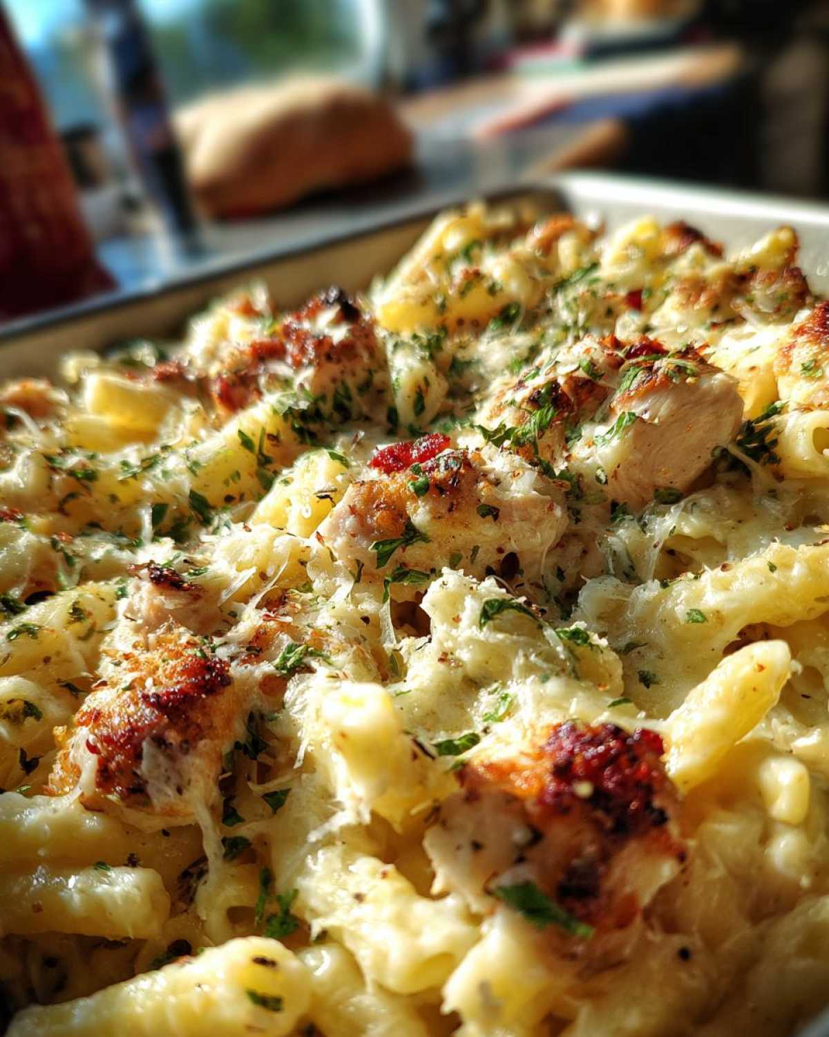Baked Chicken Alfredo Ziti - detail 1