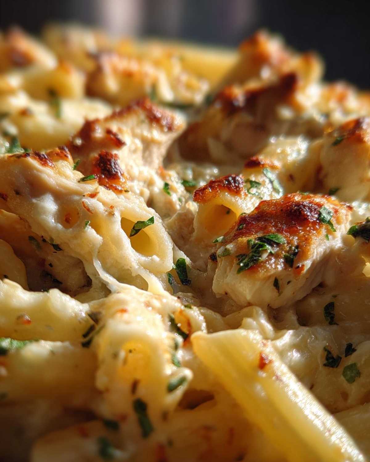 Baked Chicken Alfredo Ziti - detail 2
