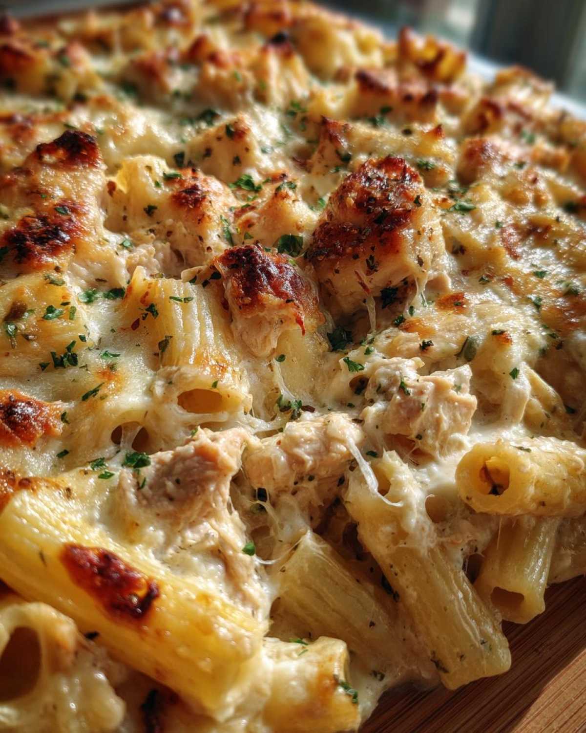 Baked Chicken Alfredo Ziti - detail 3