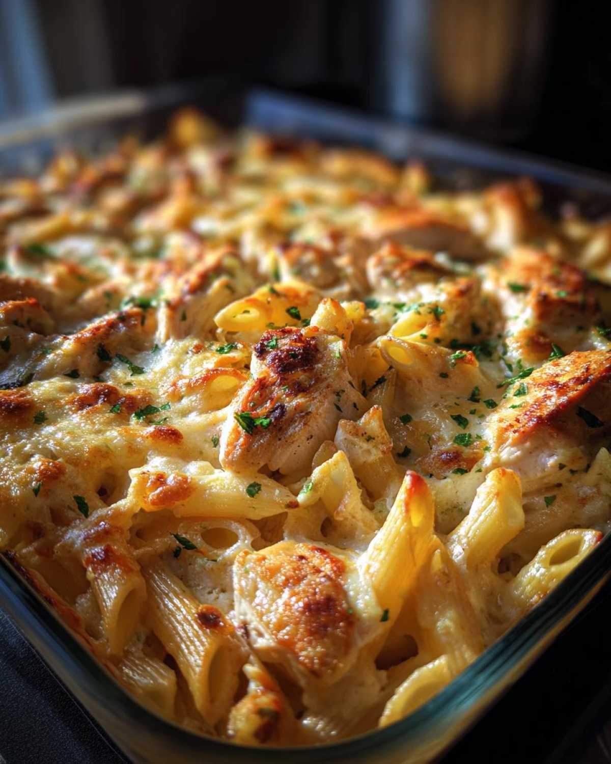 Baked Chicken Alfredo Ziti - detail 4