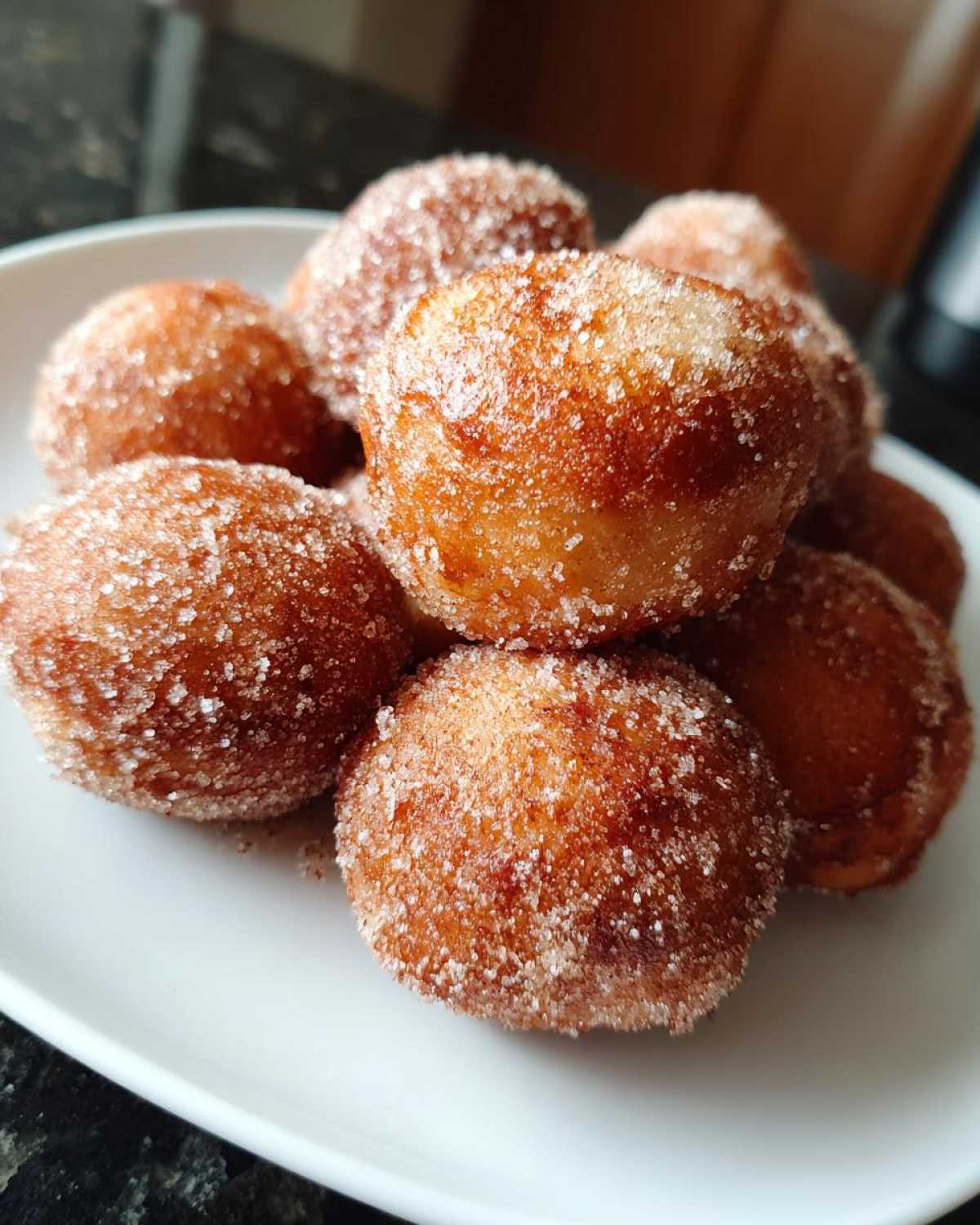 Baked Cinnamon Sugar Donut Holes - detail 1