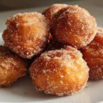 Baked Cinnamon Sugar Donut Holes