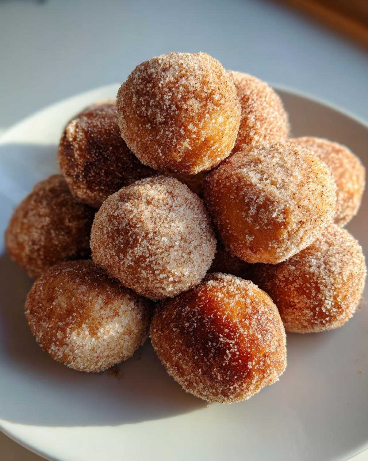 Baked Cinnamon Sugar Donut Holes - detail 2