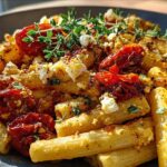 Baked Feta Pasta with Roasted Tomatoes