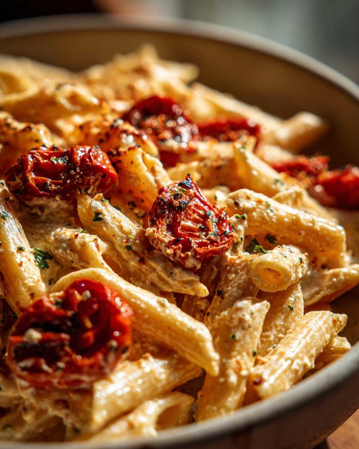 Baked Feta Pasta with Roasted Tomatoes - detail 3