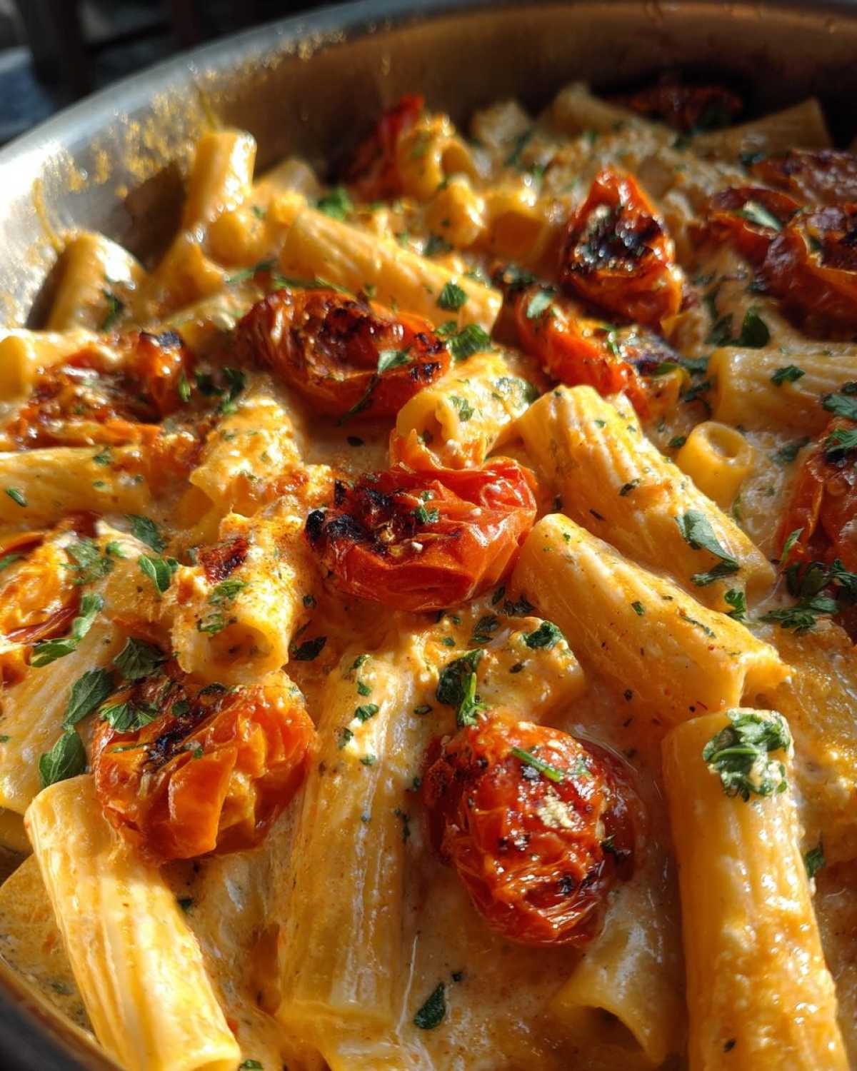 Baked Feta Pasta with Roasted Tomatoes - detail 4