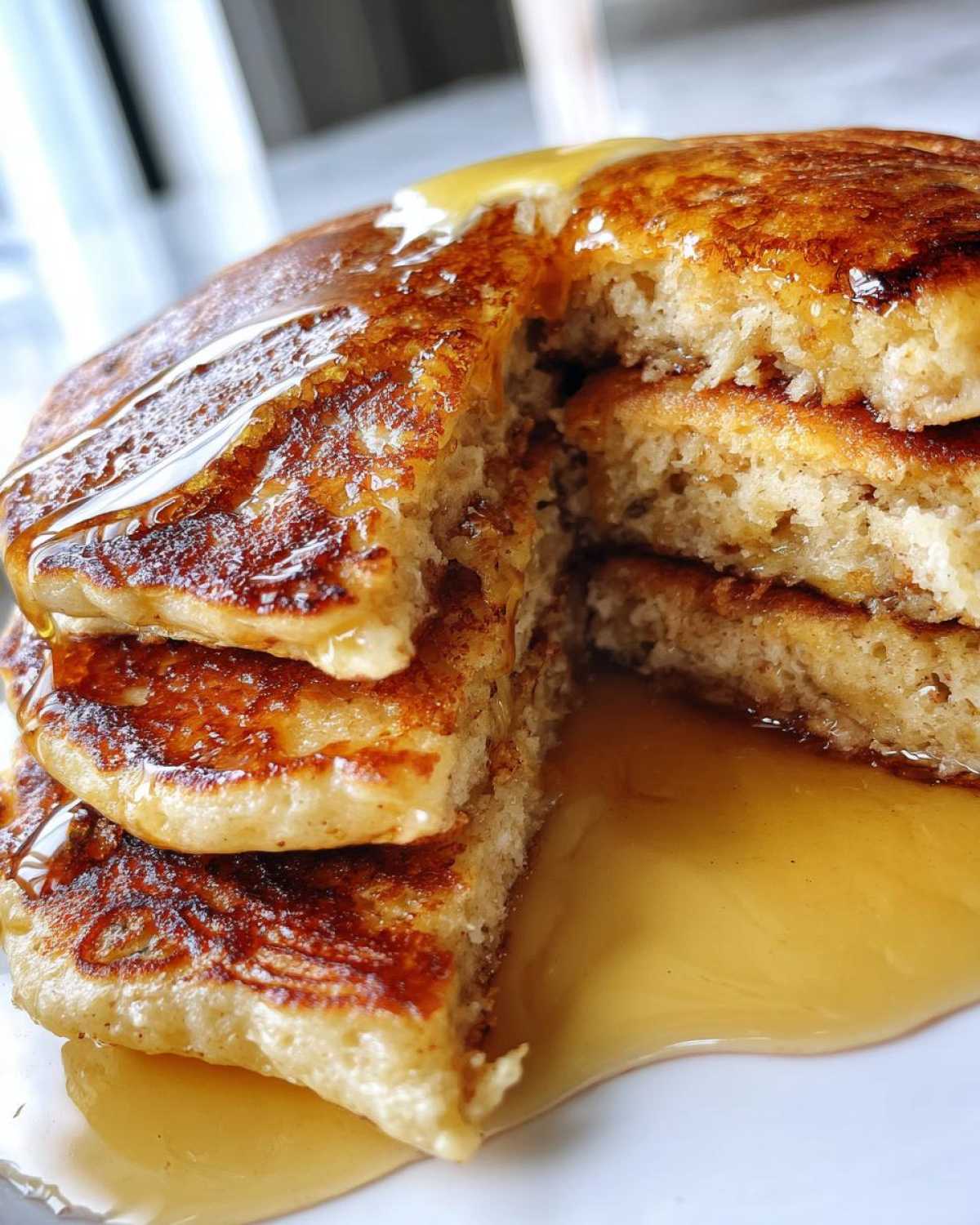 Banana Bread Pancakes - detail 2
