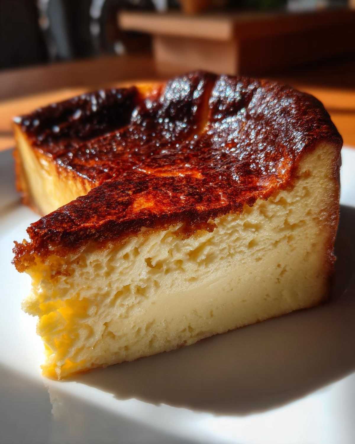 Basque Burnt Cheesecake - detail 3