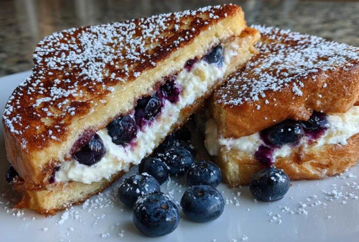Blueberry Cheesecake French Toast