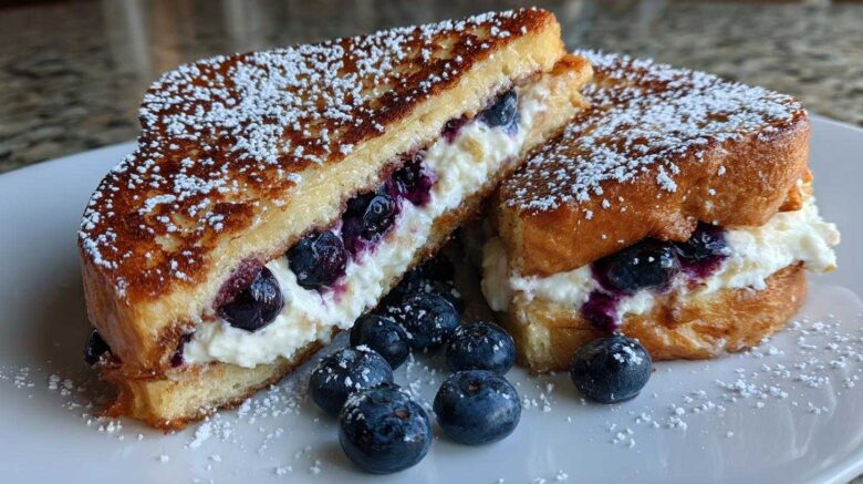 Blueberry Cheesecake French Toast