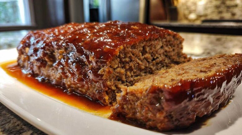 Bourbon Glazed Meatloaf