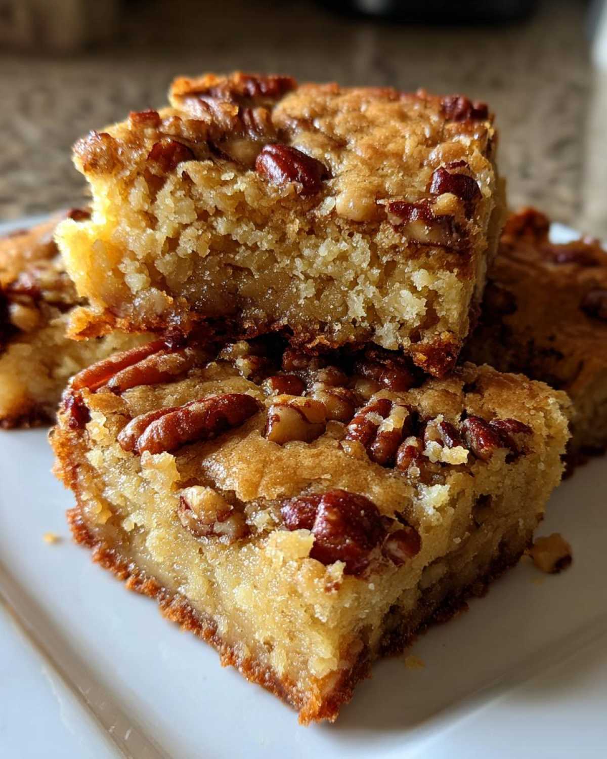 Brown Butter Pecan Blondies - detail 3