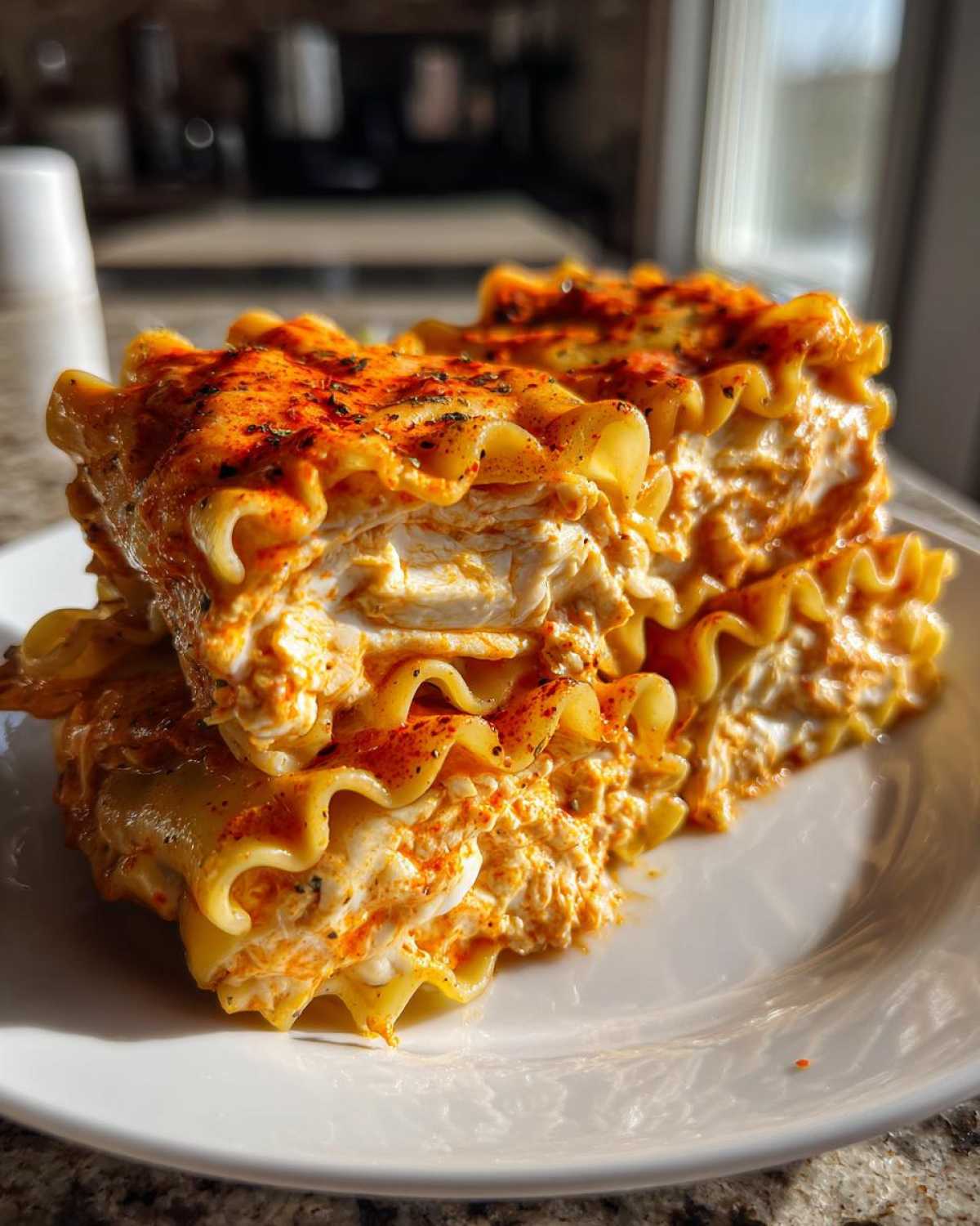 Buffalo Chicken Lasagna Roll-Ups - detail 2