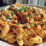 Buffalo Chicken Mac and Cheese