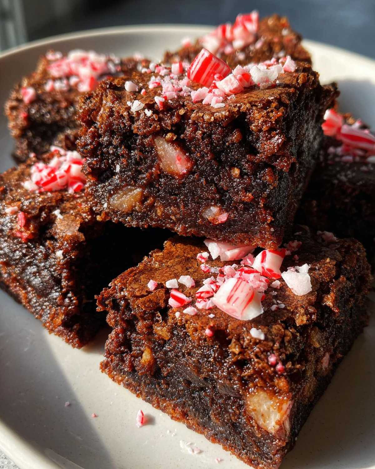 Candy Cane Brownie Bites - detail 1
