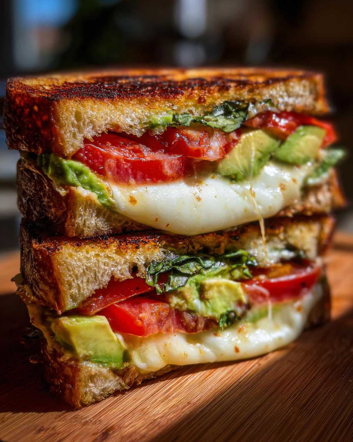 Caprese Avocado Grilled Cheese - detail 4