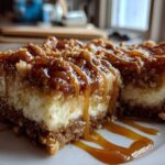 Caramel Apple Cheesecake Bars
