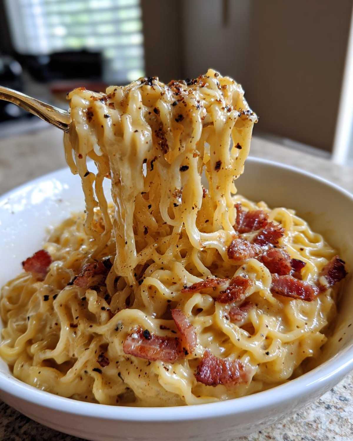 Carbonara Ramen Bowls - detail 1