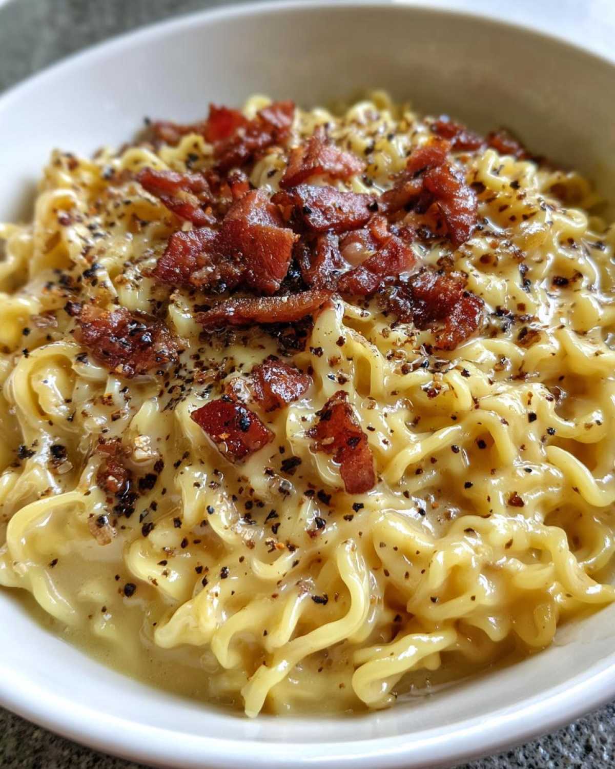 Carbonara Ramen Bowls - detail 2