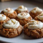 Carrot Cake Thumbprint Cookies