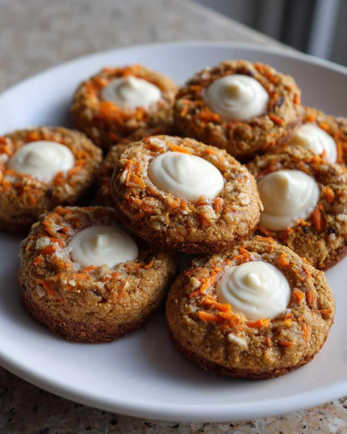 Carrot Cake Thumbprint Cookies - detail 2
