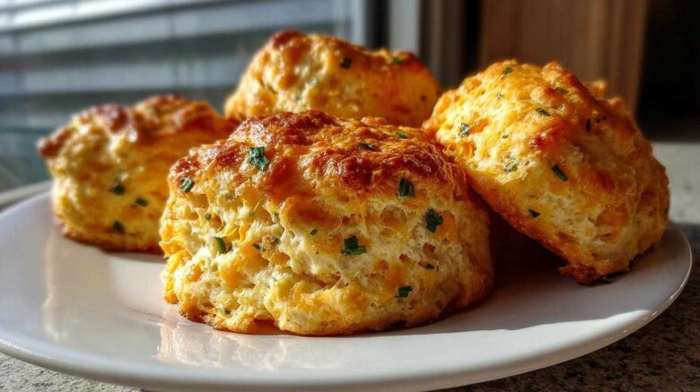 Cheddar Chive Biscuits