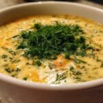 Cheesy Dill Pickle Soup