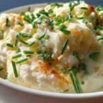 Cheesy Garlic Butter Mashed Potatoes