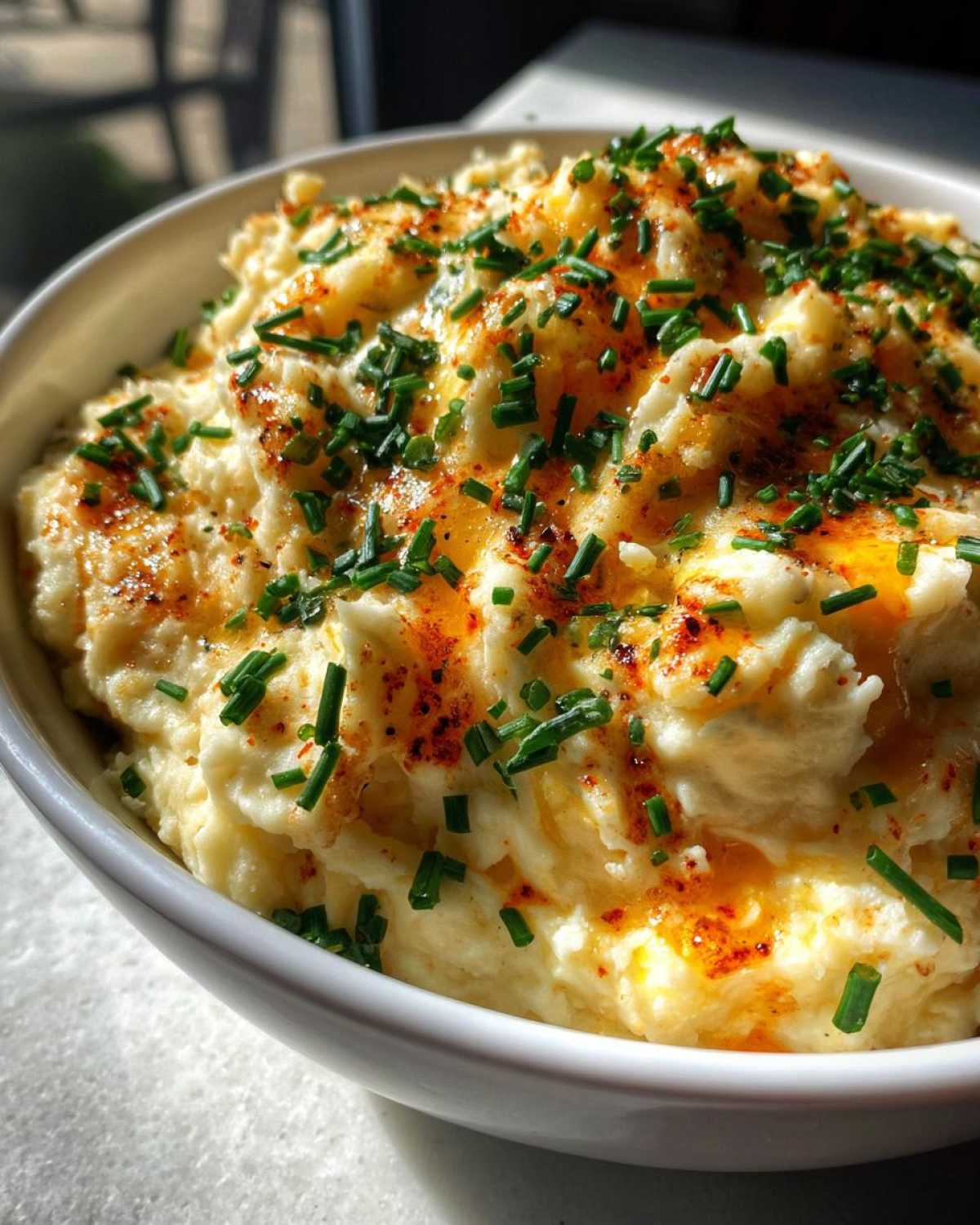 Cheesy Garlic Butter Mashed Potatoes - detail 3