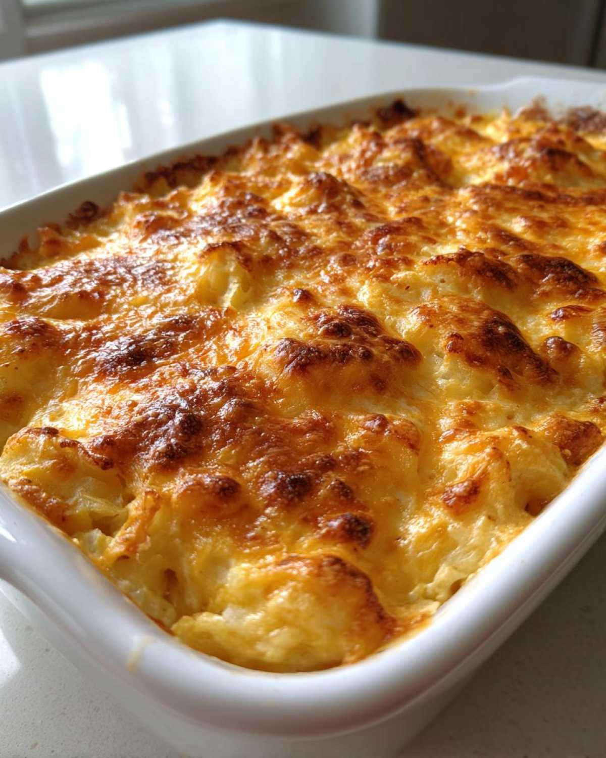 Cheesy Potato Casserole (Funeral Potatoes) - detail 1