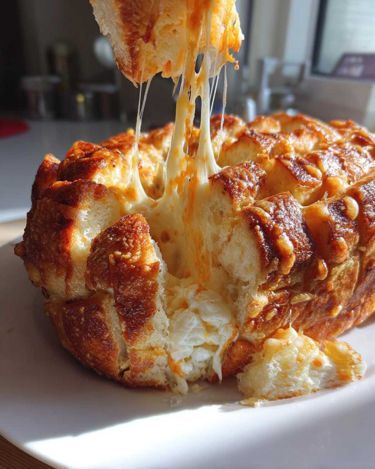 Cheesy Pull-Apart Bread - detail 4