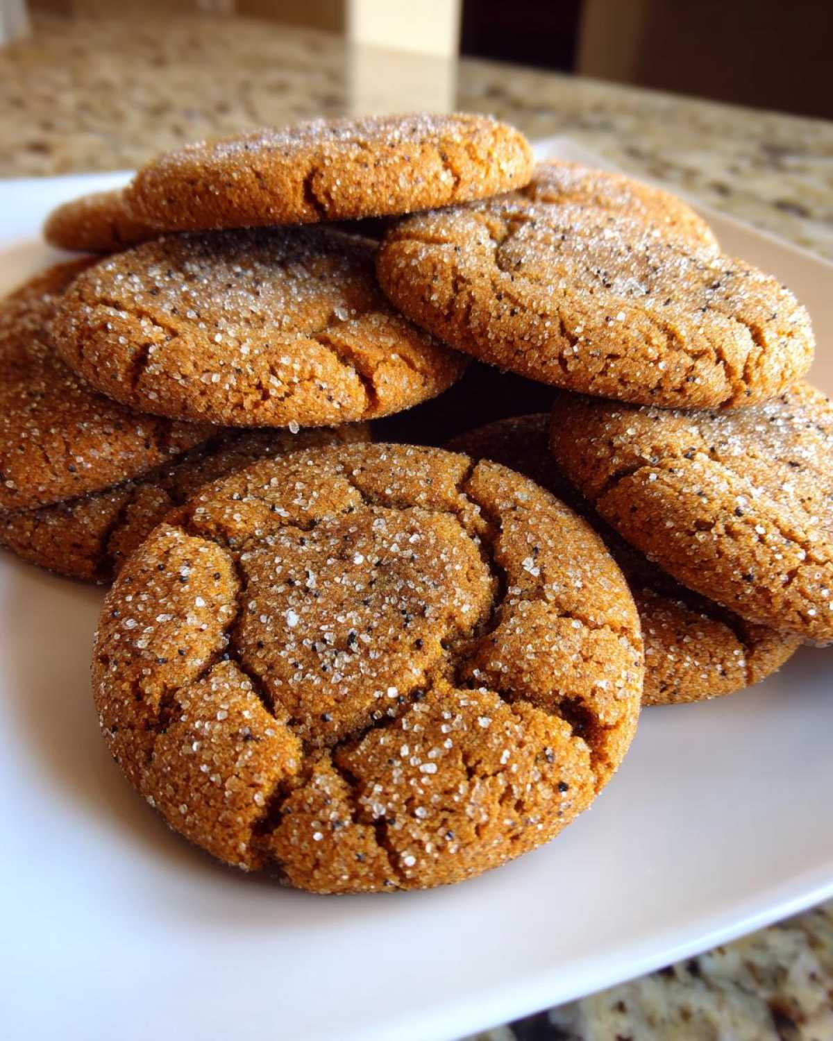 Chewy Gingersnap Cookies - detail 3