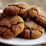 Chewy Gingersnap Cookies