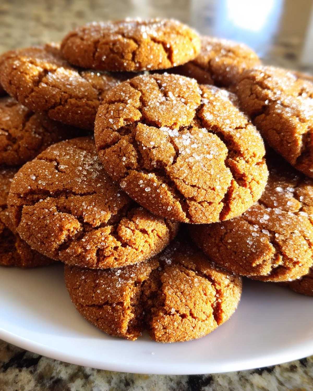 Chewy Gingersnap Cookies - detail 1