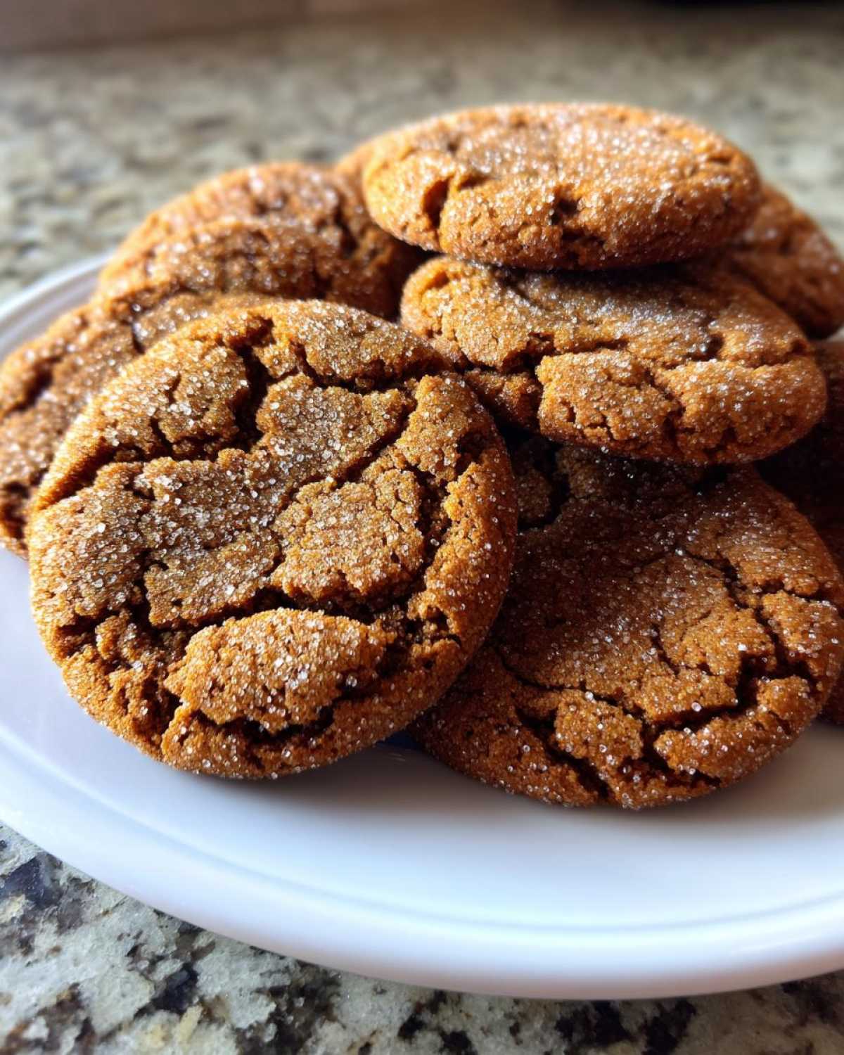 Chewy Gingersnap Cookies - detail 2