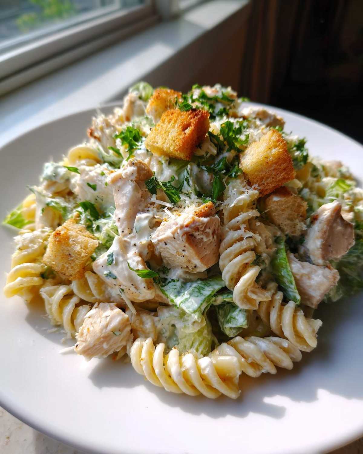 Chicken Caesar Pasta Salad - detail 4