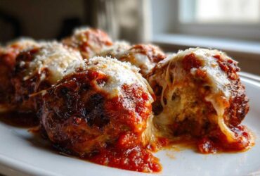 Chicken Parmesan Meatballs