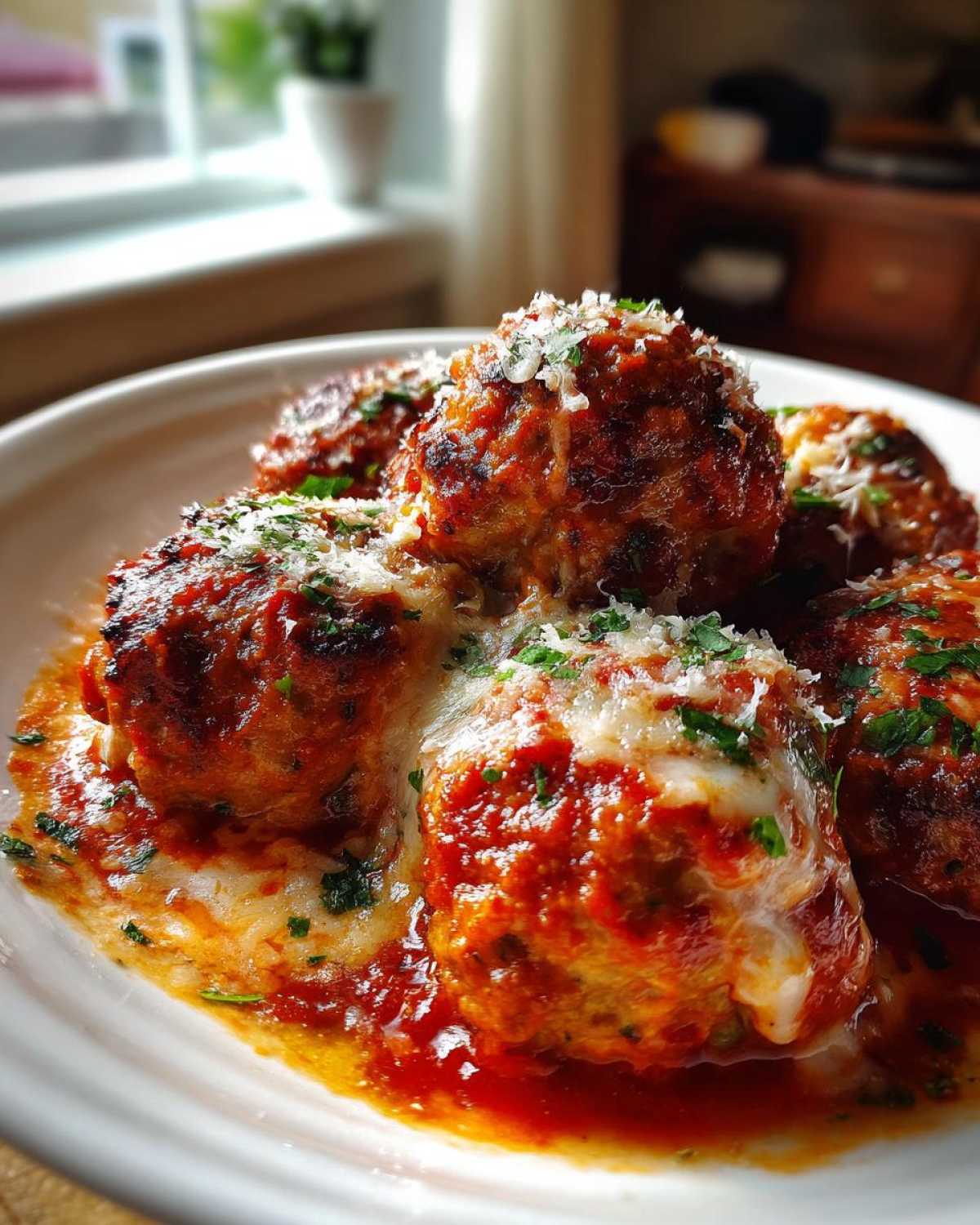 Chicken Parmesan Meatballs - detail 4