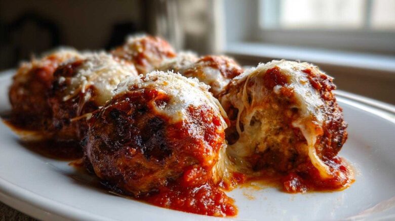 Chicken Parmesan Meatballs