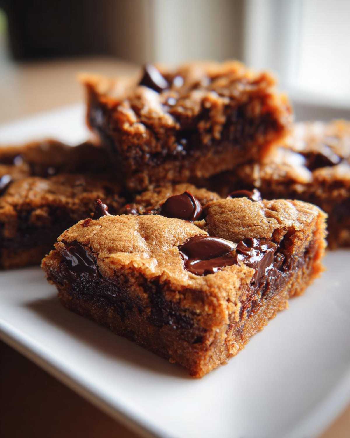 Chocolate Chip Gingerbread Bars - detail 1