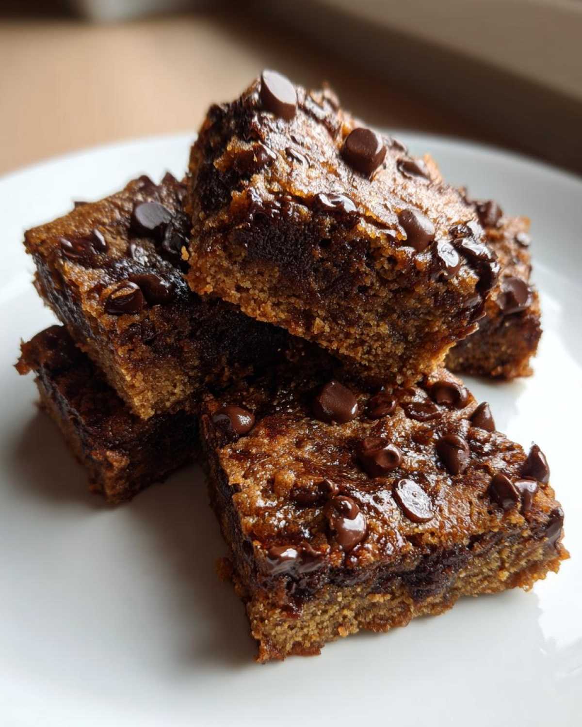 Chocolate Chip Gingerbread Bars - detail 4
