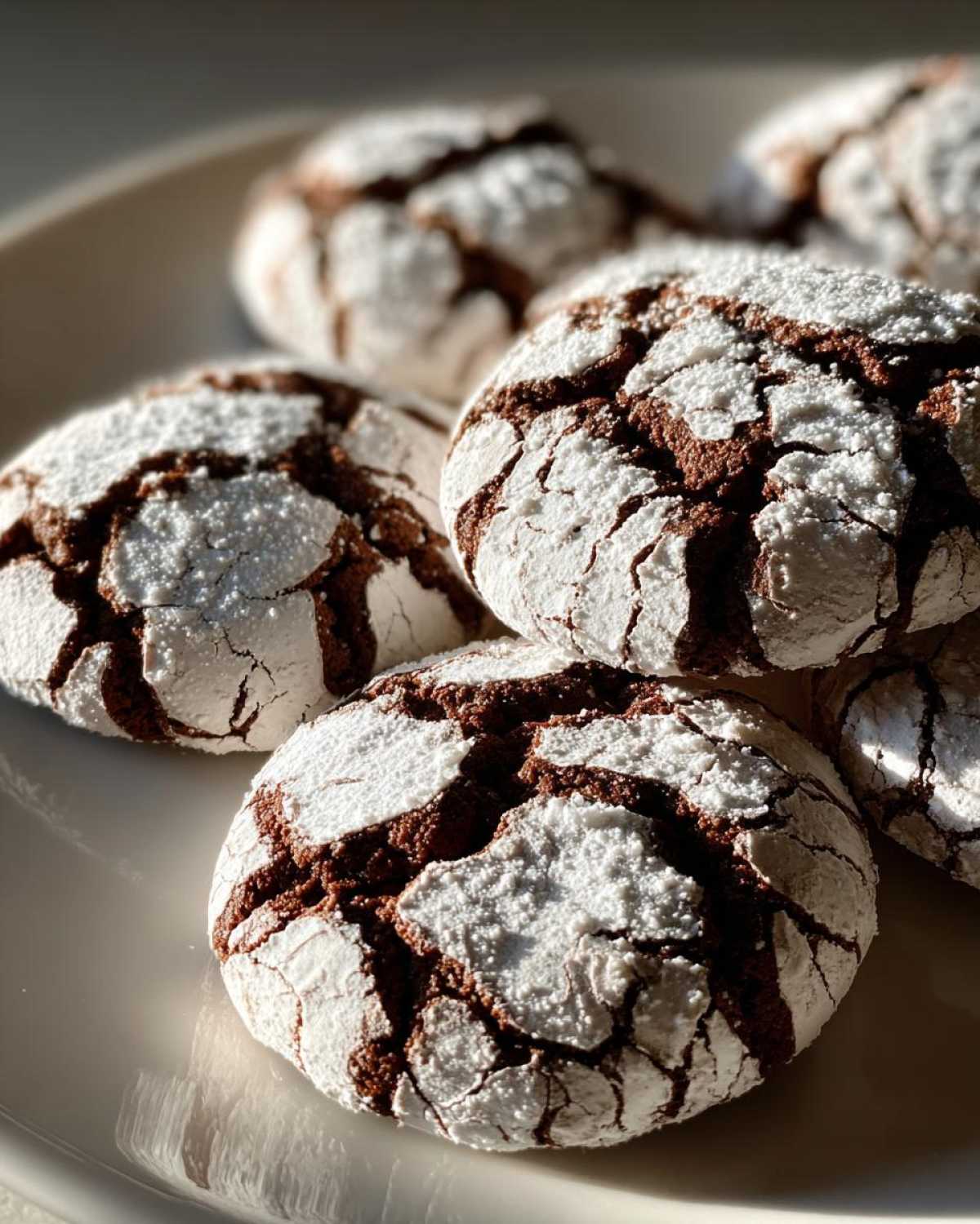 Chocolate Crinkle Cookies - detail 3