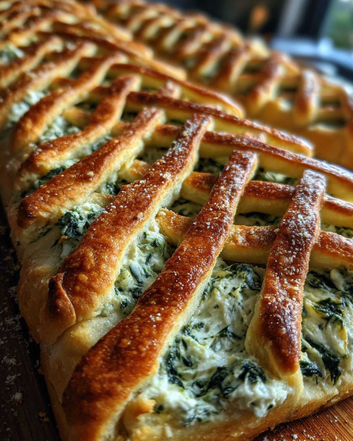 Christmas Tree Spinach Dip Breadsticks - detail 2