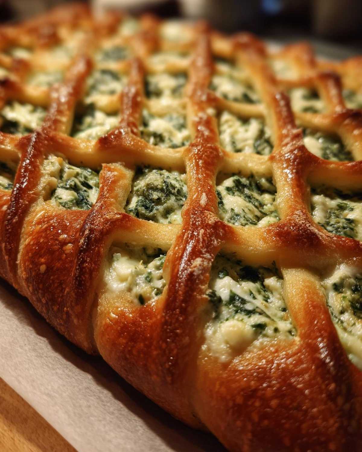 Christmas Tree Spinach Dip Breadsticks - detail 4