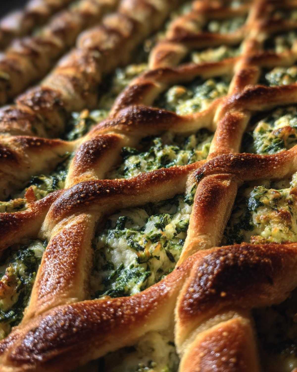 Christmas Tree Spinach Dip Breadsticks - detail 3
